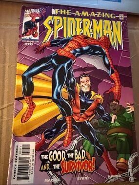 The Amazing Spider-Man #10 Marvel Comics 1999 Direct Edition Doc Ock VF Reader